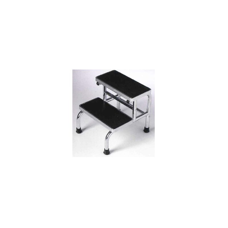 marchepied inox 2 marches antiderapantes
